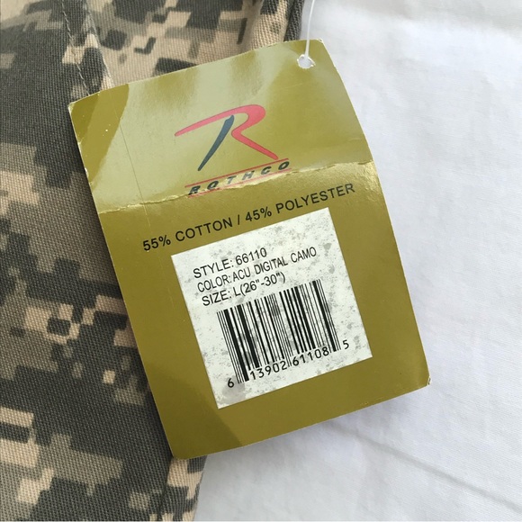 NWT L JR G.I Boys Kids Military Camo Camouflage Pants - Picture 3 of 10